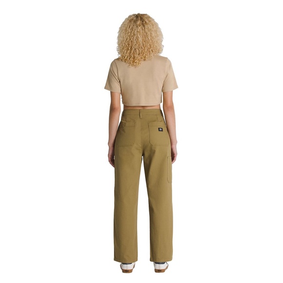 Vans Union Relaxed Carpenter Pants Utility NWT Size 26 Sold Out Olive - Picture 2 of 7